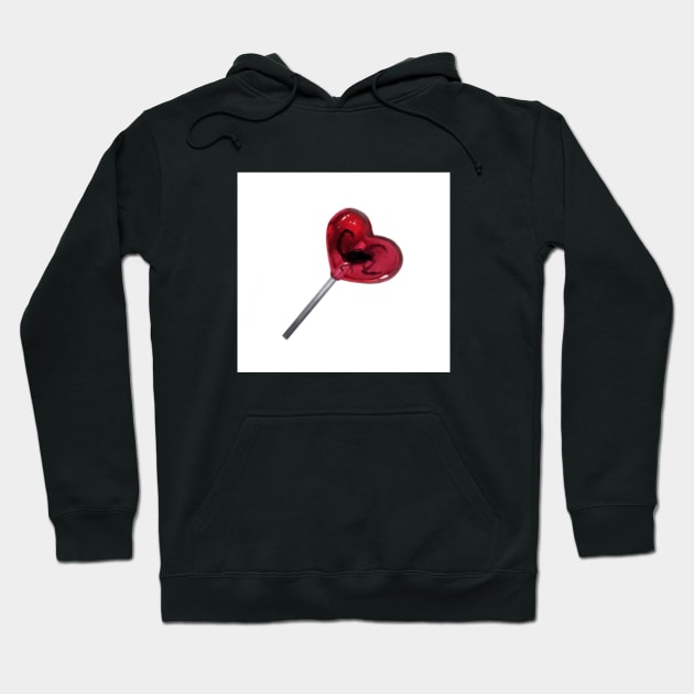 Scorpion Heart Lollipop Hoodie by Krum Gallery